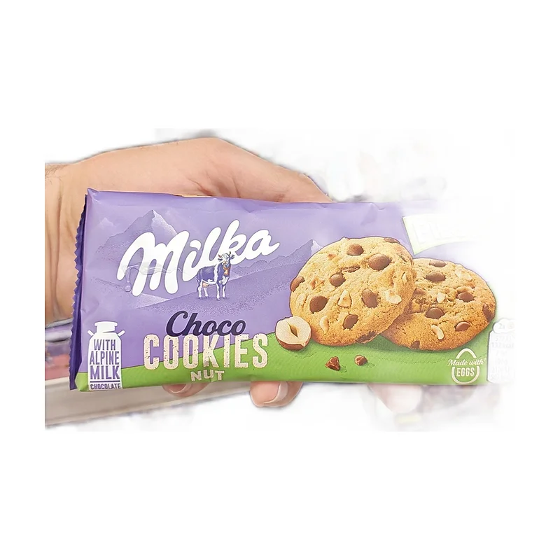"Milka" choco nut cookies