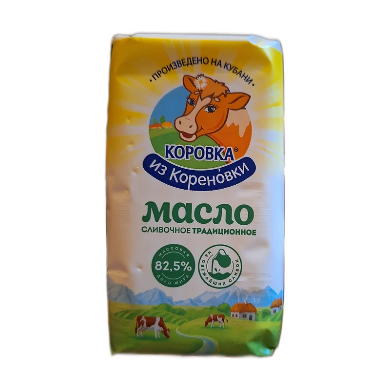 "Korovka" butter 82.5%