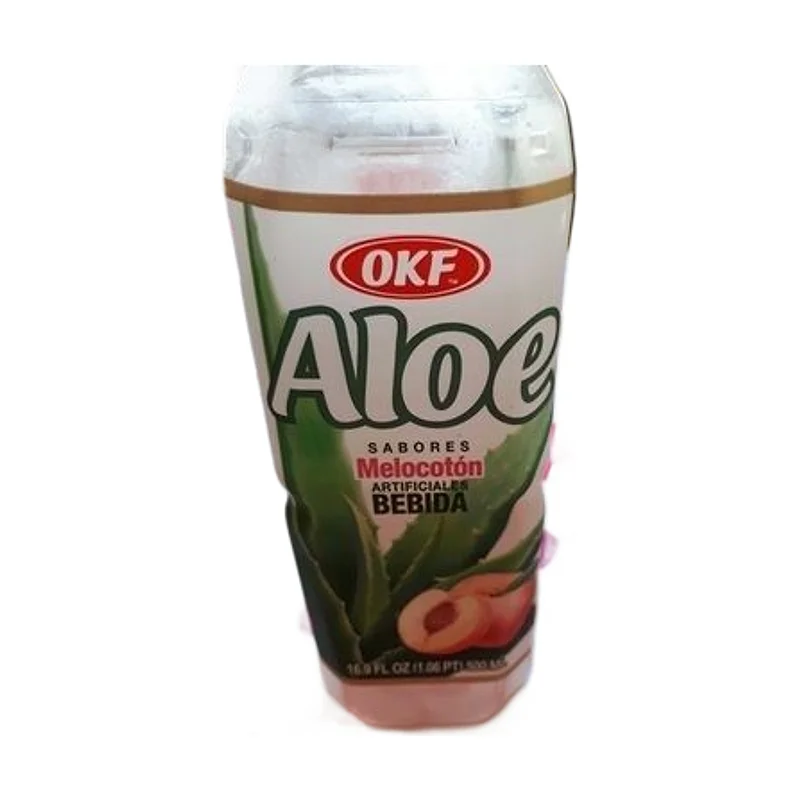 OKF Aloe Vera drink peach