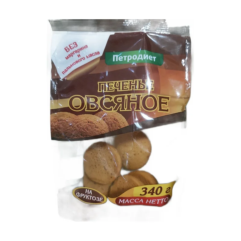 Oatmeal cookies on fructose