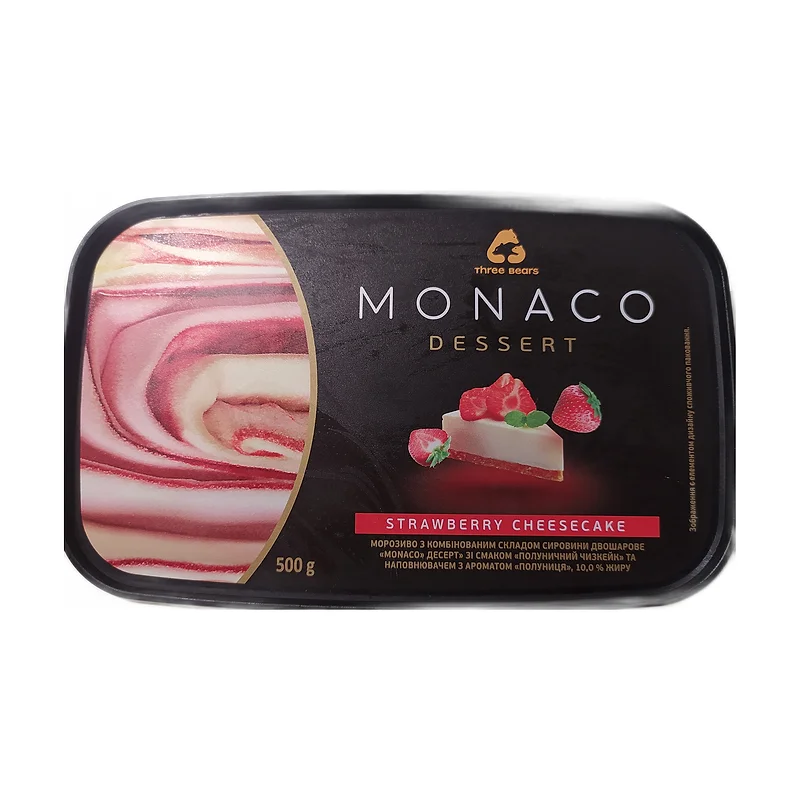 "Monaco" strawberry cheesecake