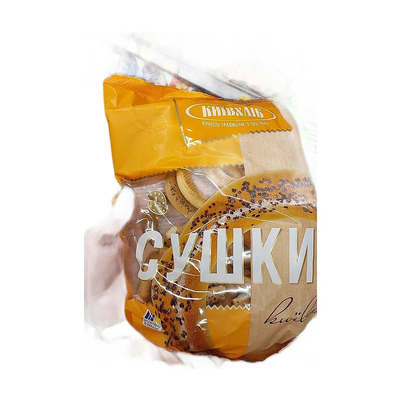 "Kievhleb" sushki w/poppy seeds