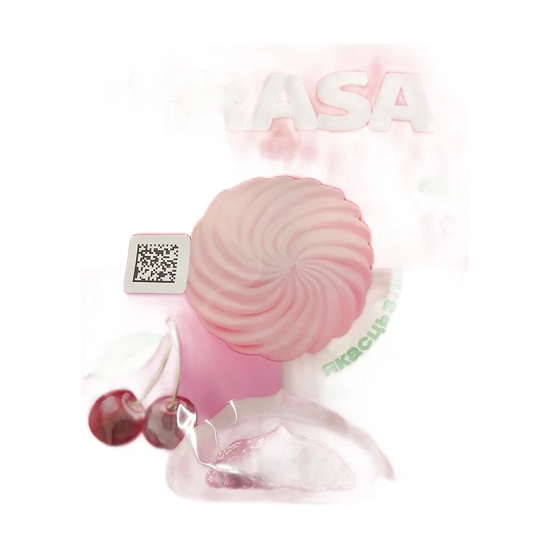 "KP" cherry marshmallow