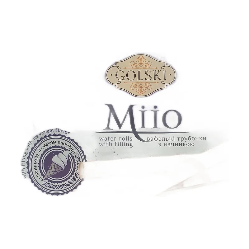 "Mio" wafer rolls
