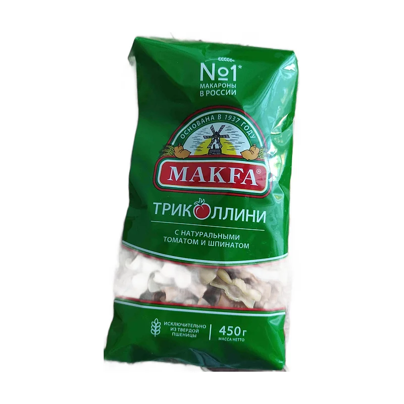 "Makfa" tricollini pasta 450g