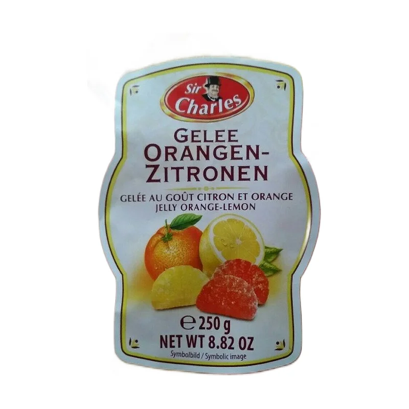 Sir Charles. Orange/lemon jele