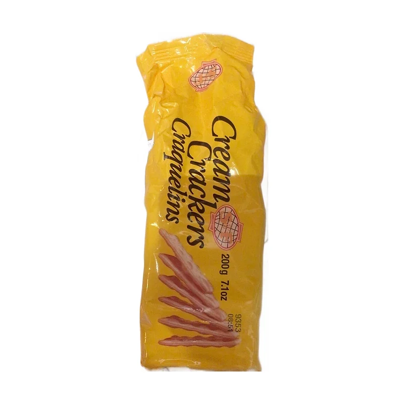 Cream crackers craquelins