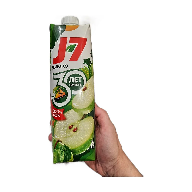 "J7" apple juice 1l