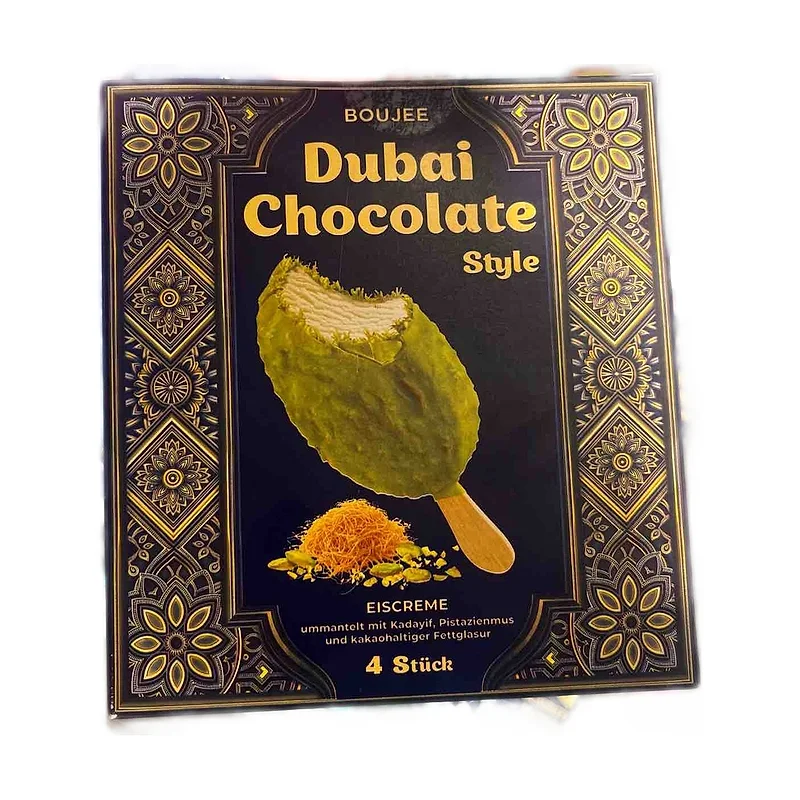 "Boujee" dubai ice cream