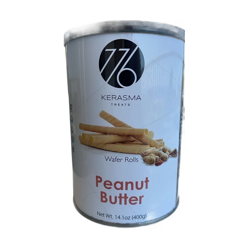 Peanut Butter Wafel Rolls 400g
