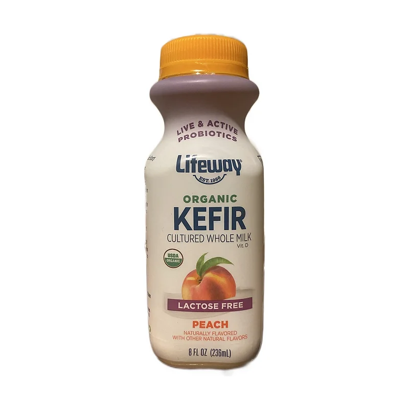 "Lifeway" peach 8 oz