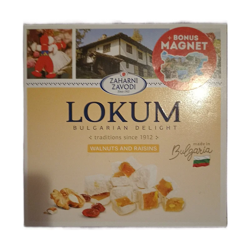 Lokum w/walnuts&raisins