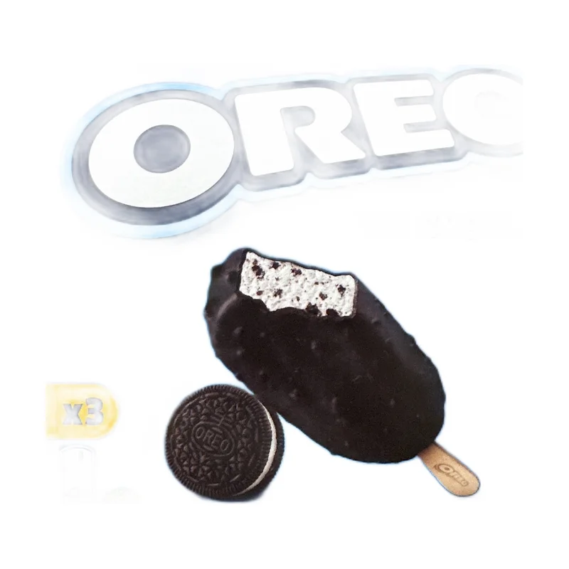 "Oreo" ice cream sticks