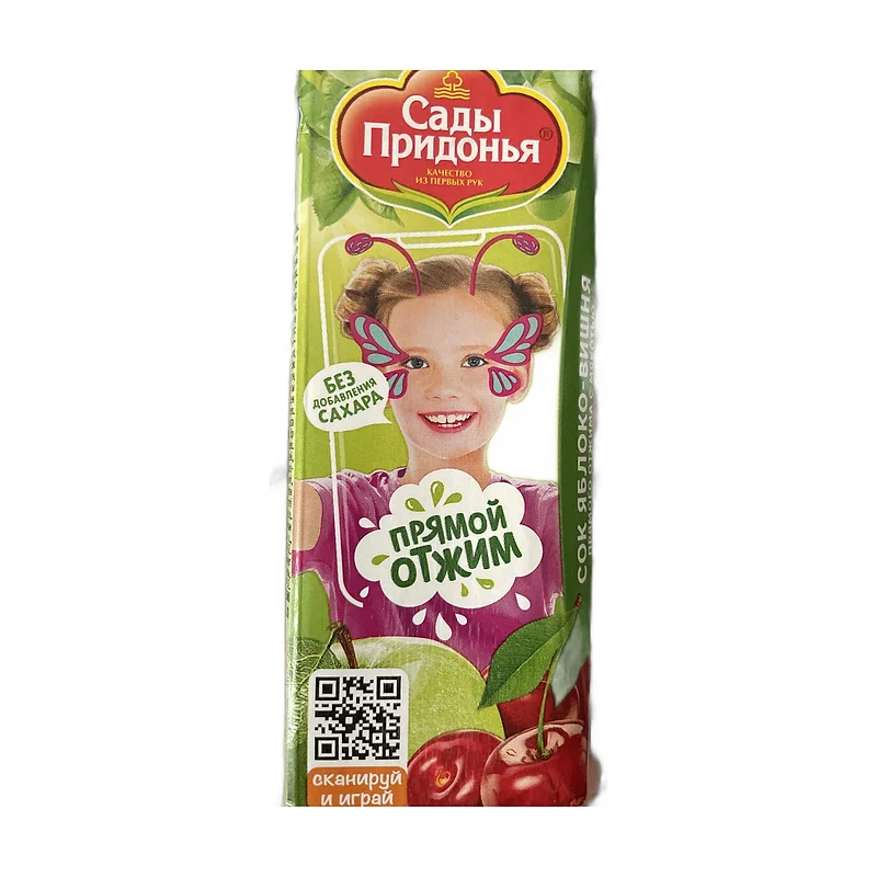 Juice Apple Cherry Sady Pridon'ya 0,2l