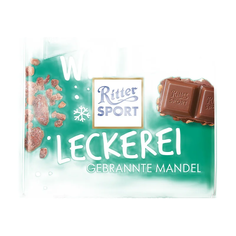 "Ritter sport" almond w/caramel