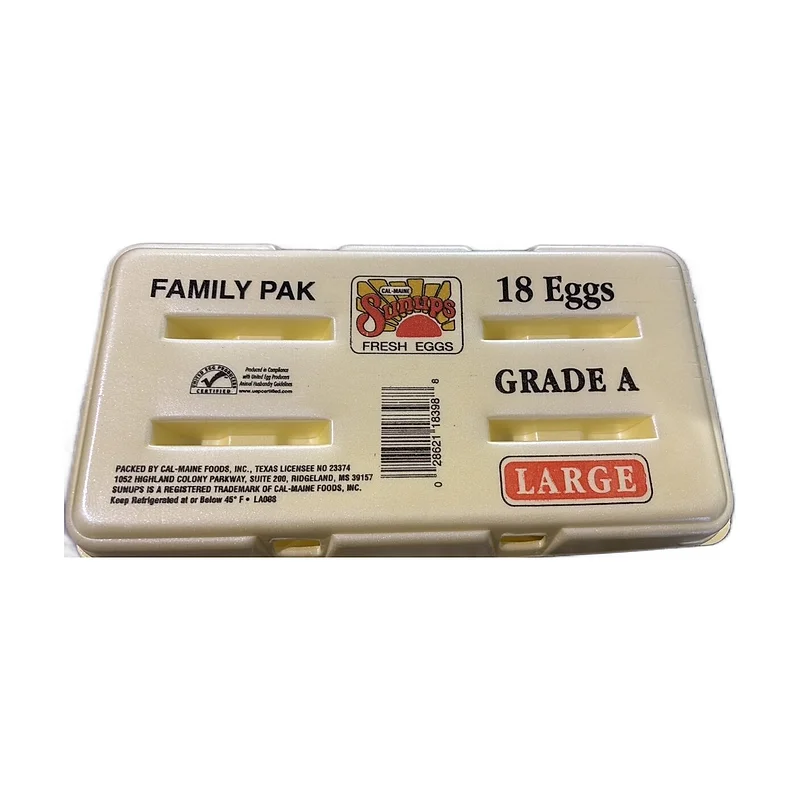 Family pack 18 large eggs
