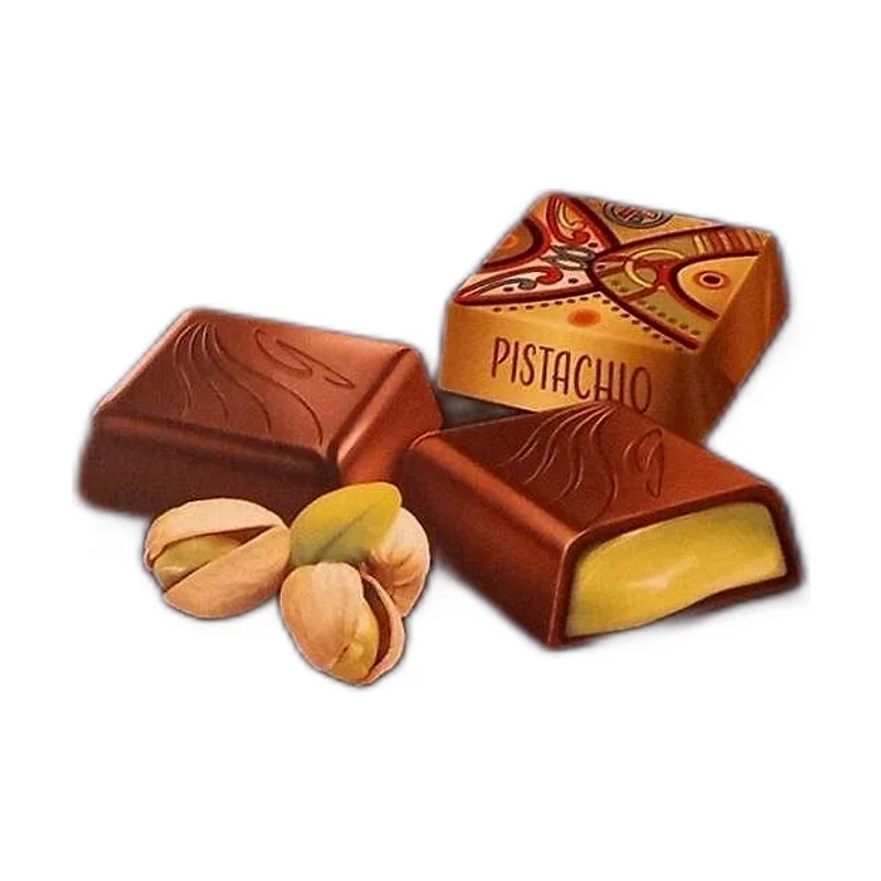 Phistachio milk chocolate 200g