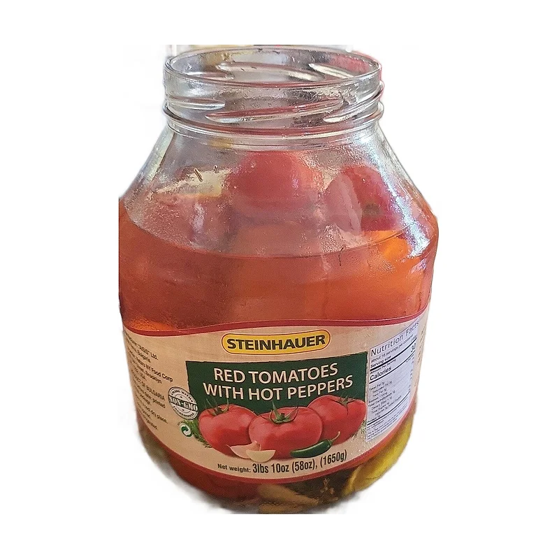 Tomatoes with hot pepper