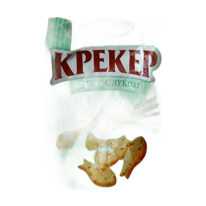 Cracker with onion