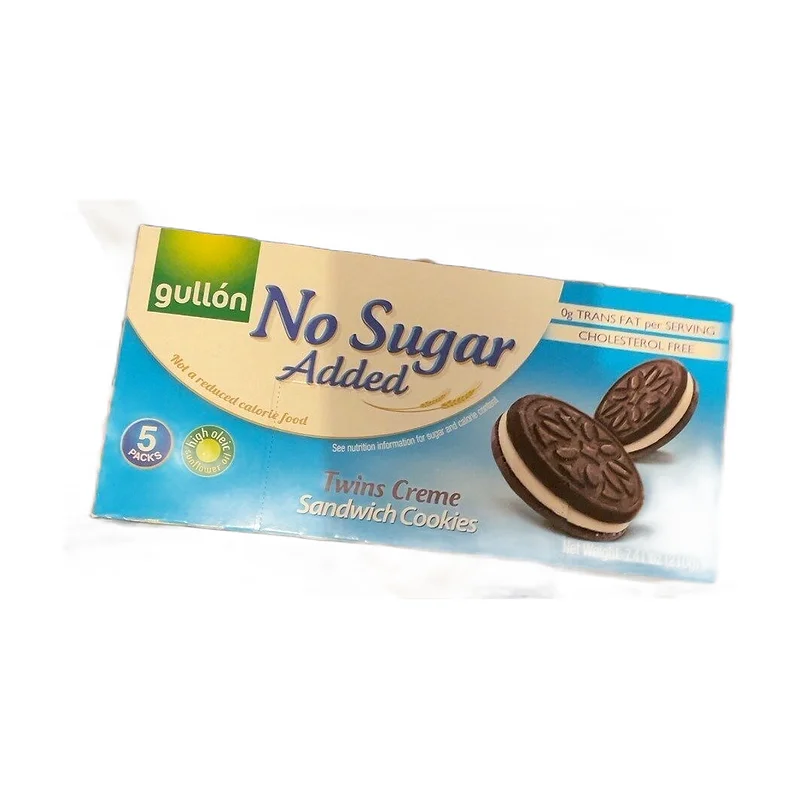 Sandwich w/cookies no sugar 210g