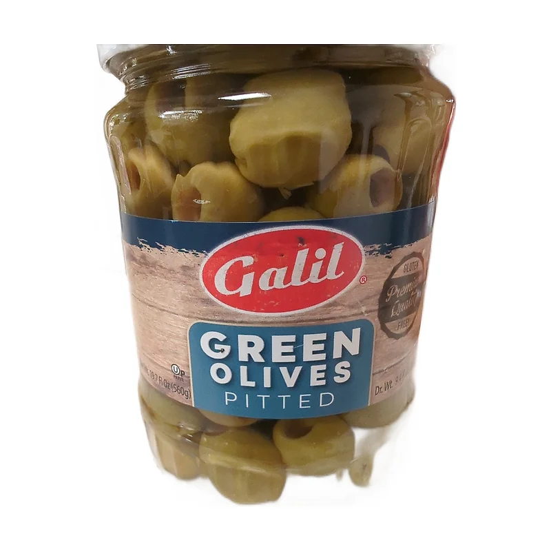 "Galil" pitted green olives 265g