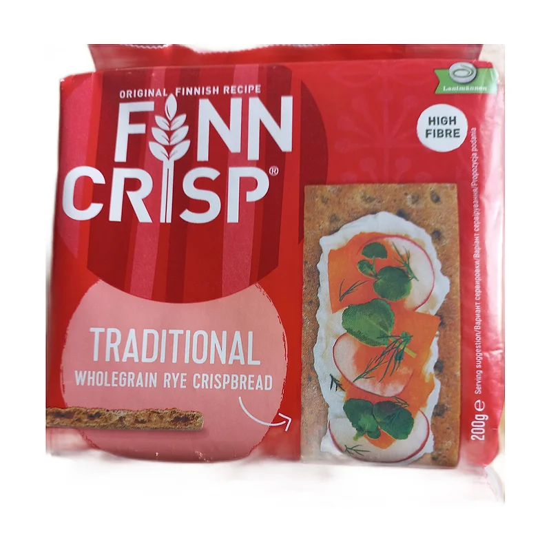 Finn Crisp. Tradicional crisps