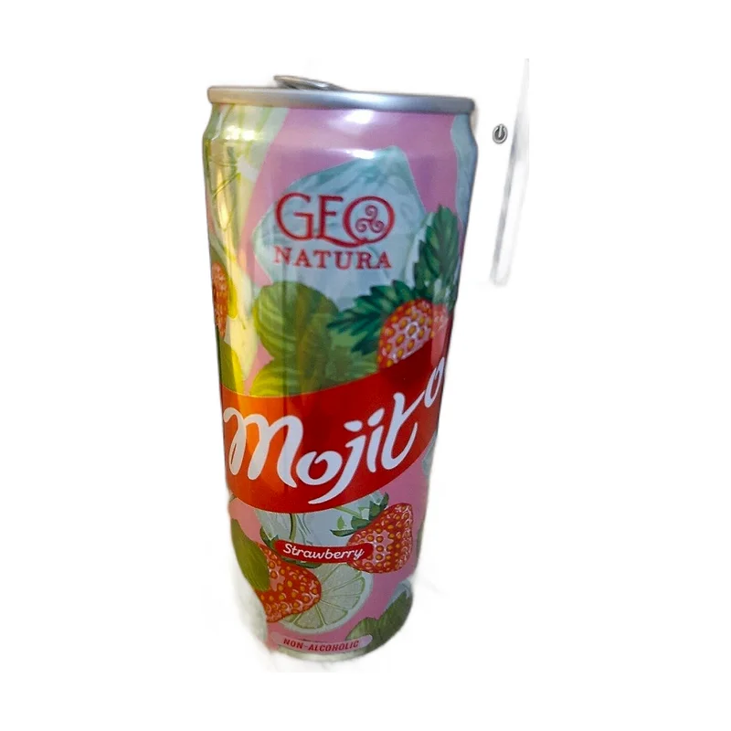 Strawberry mojito drink