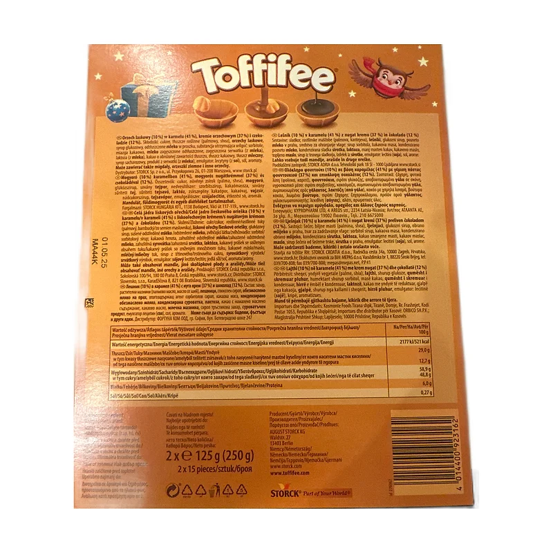 Toffifee santa@squirrel family