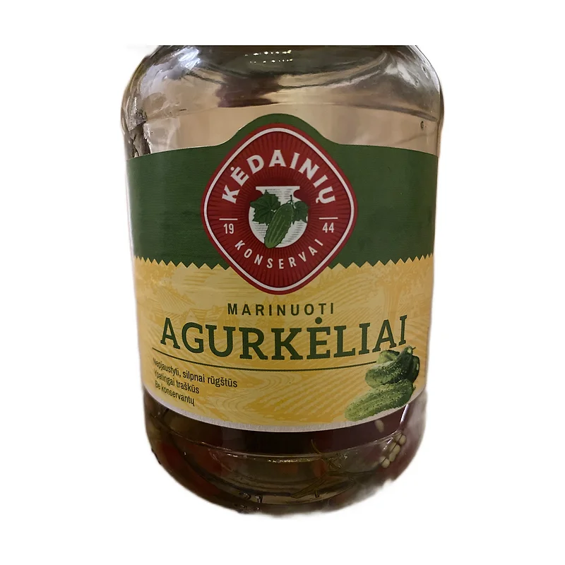 Kedainiu. Pickled gherkins