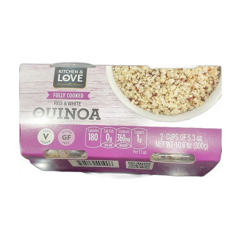 Quinoa fully cooked