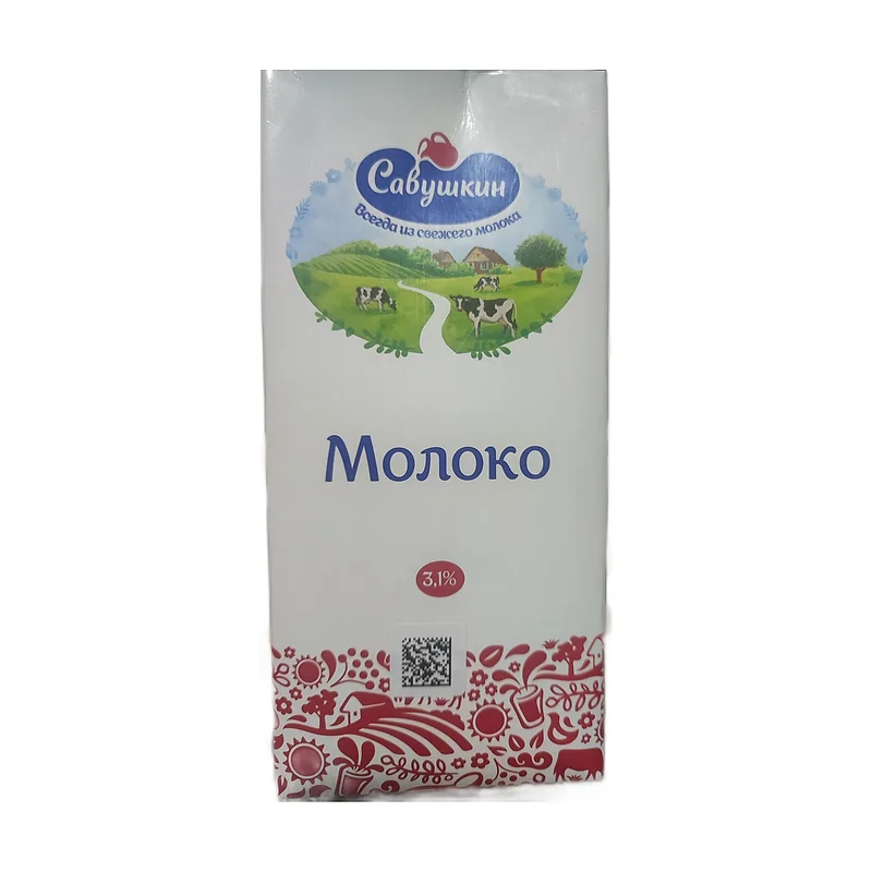 "Savushkin" milk 3,1% belarus 