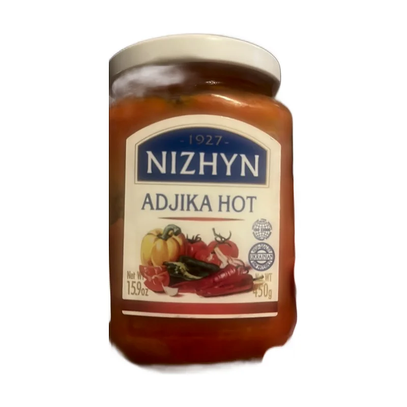 "Nezhin" adjika  hot 450g