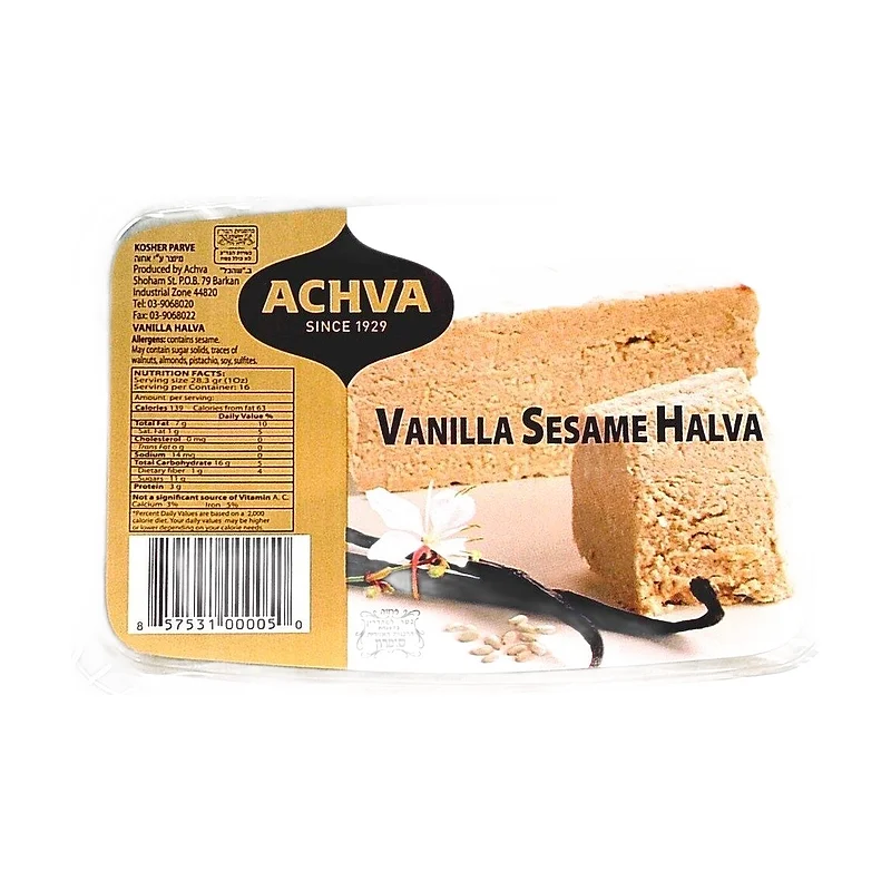 "Achva" vanilla halva 1lb