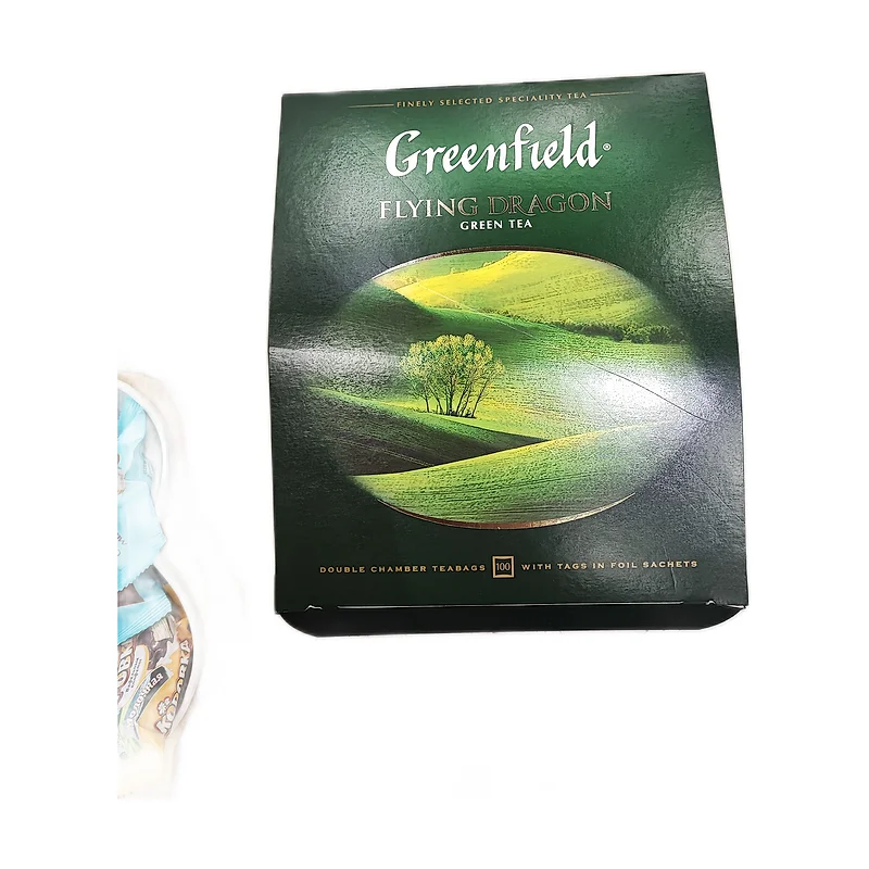 "Greenfield" green tea 100 pc