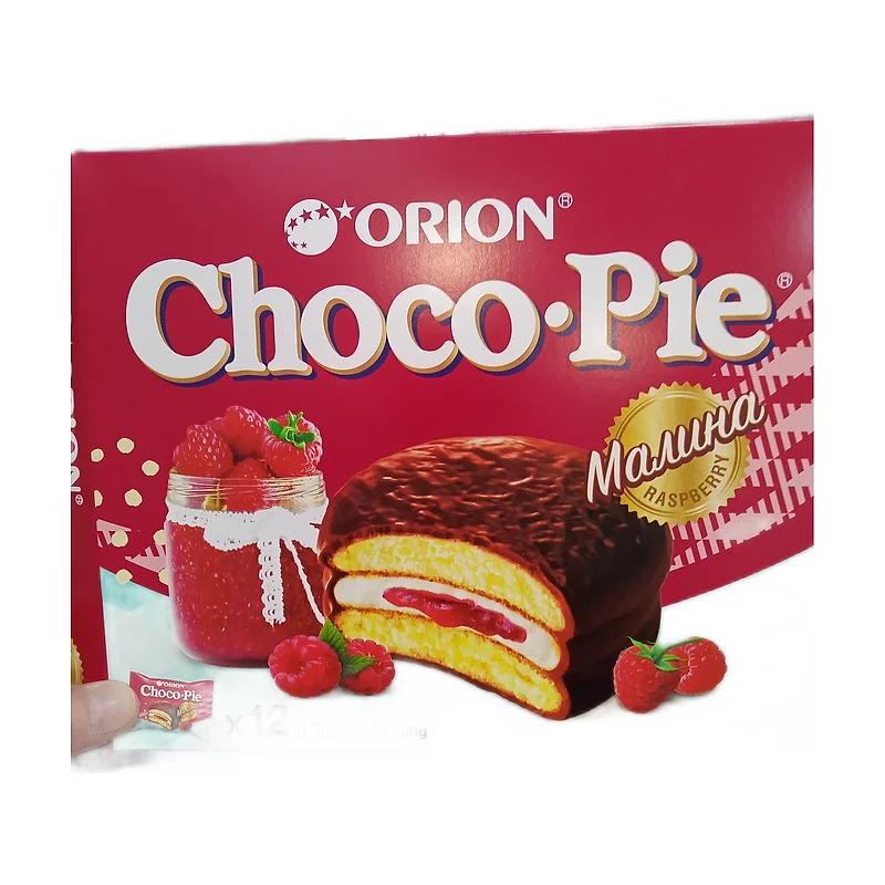Choco-pie raspberry