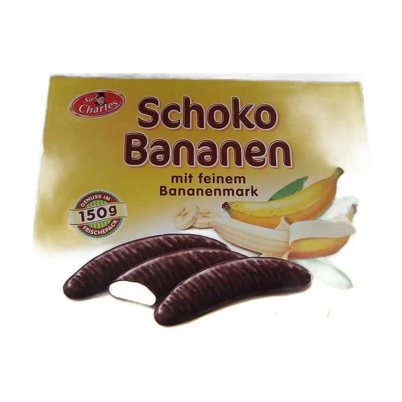 Bananas in chocolate