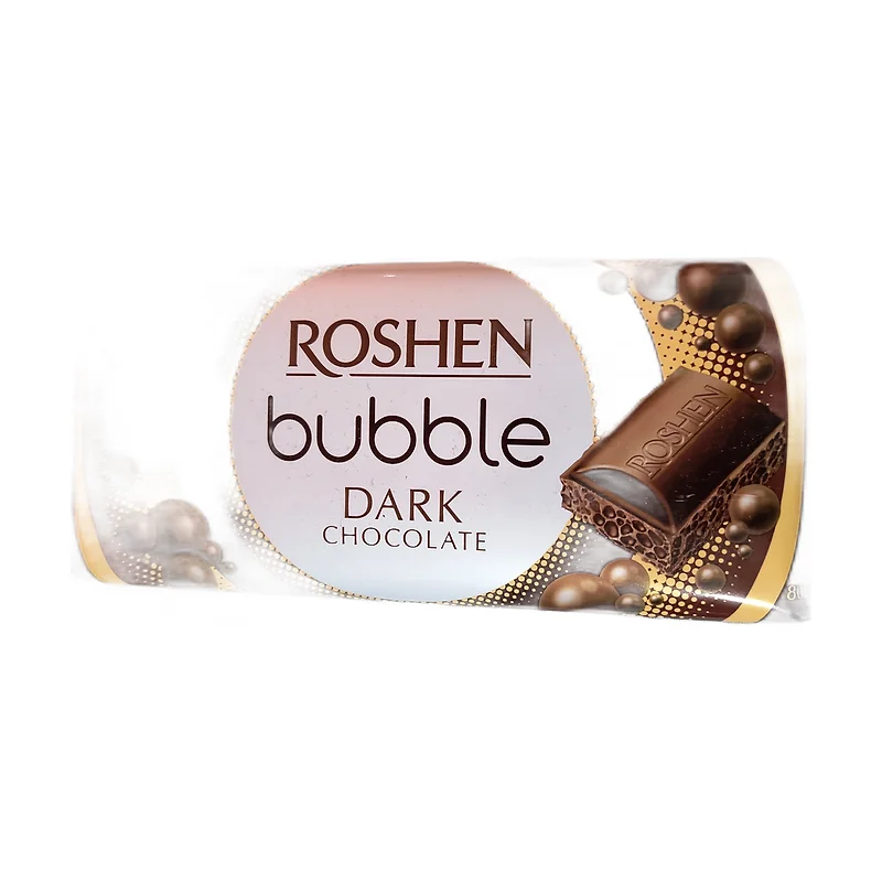 "Roshen" dark bubble chocolate