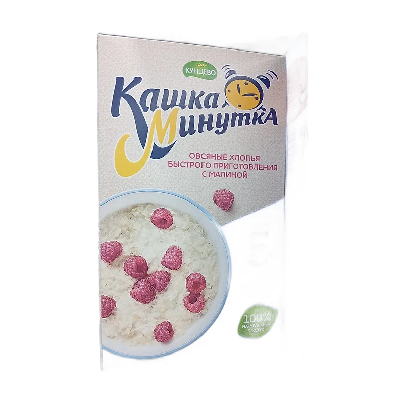 "Minutka" oatmeal w/raspberry 185g