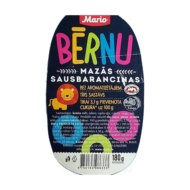 Kids Breadrings 180g