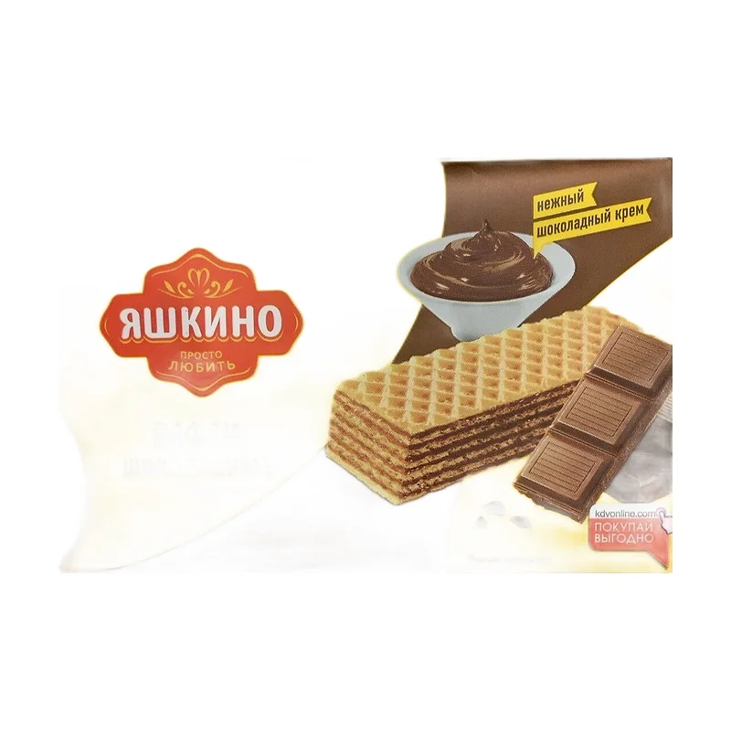 Chocolate wafers Yashkino