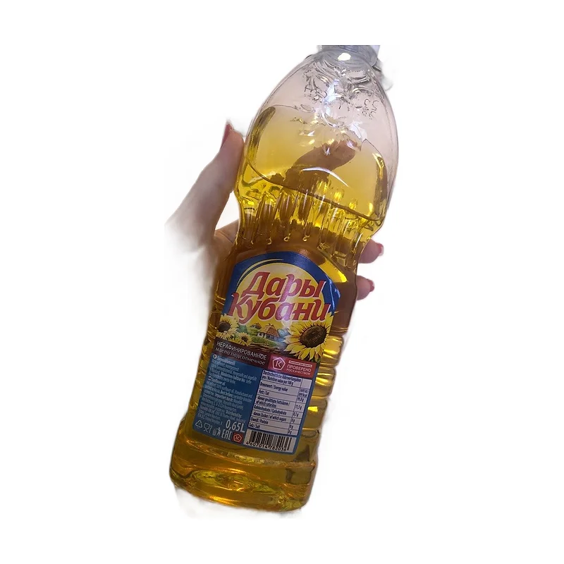Sunflover oil unrefined