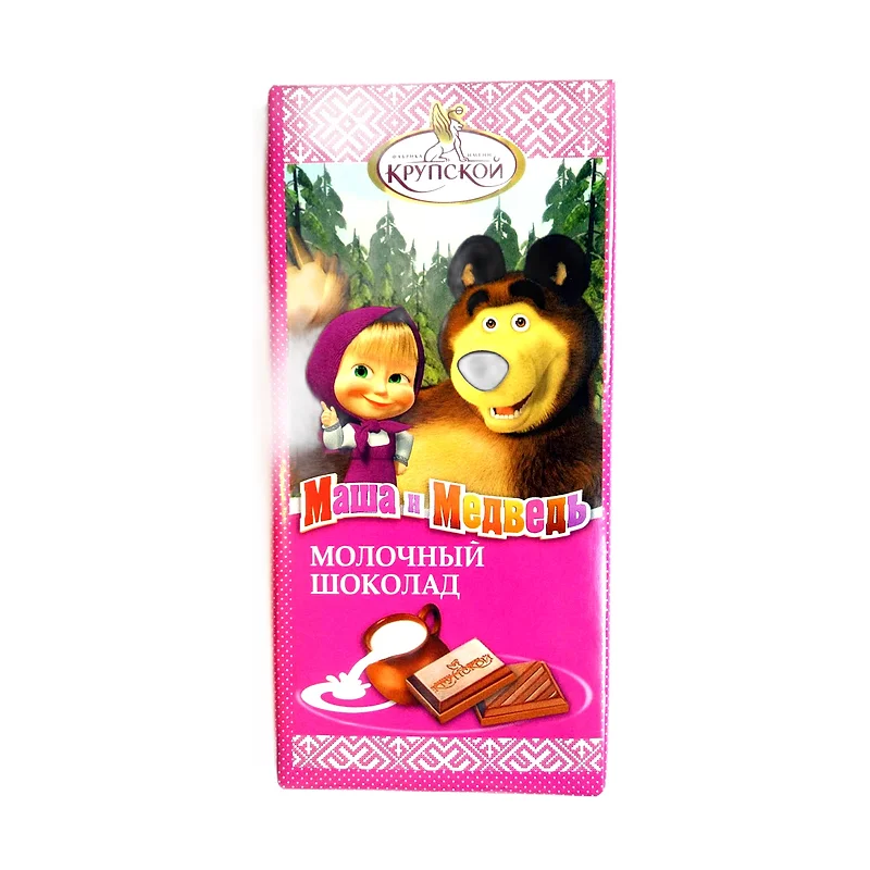 Masha i Medved chocotate.