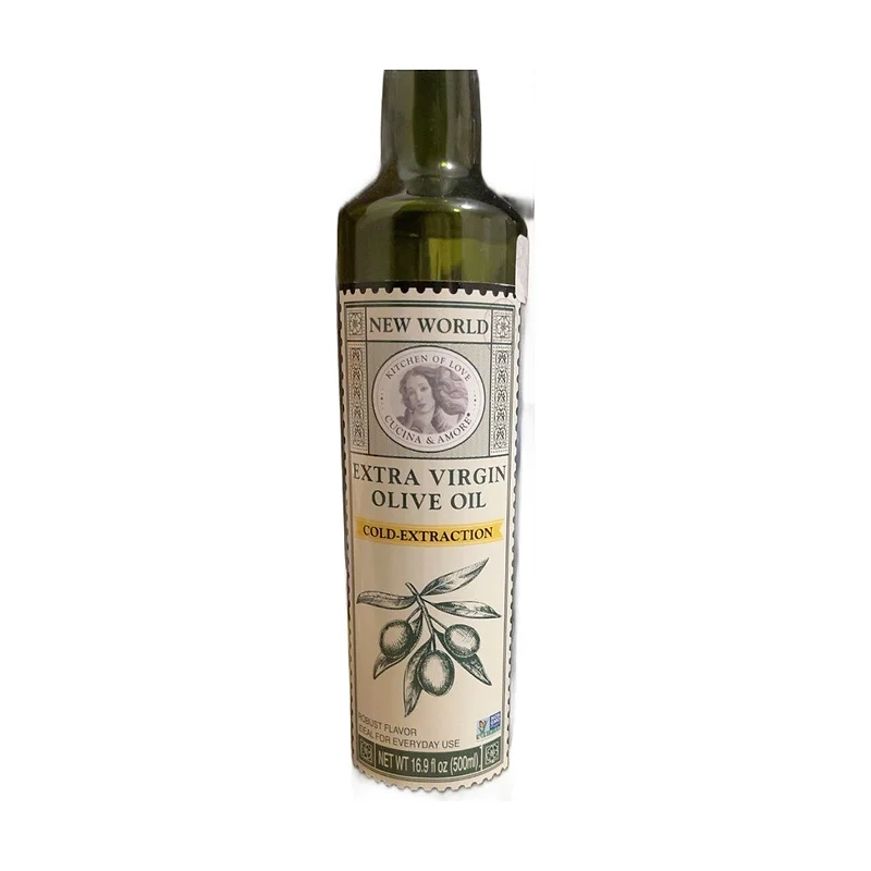 "New world" extra virgin olive oil 500ml