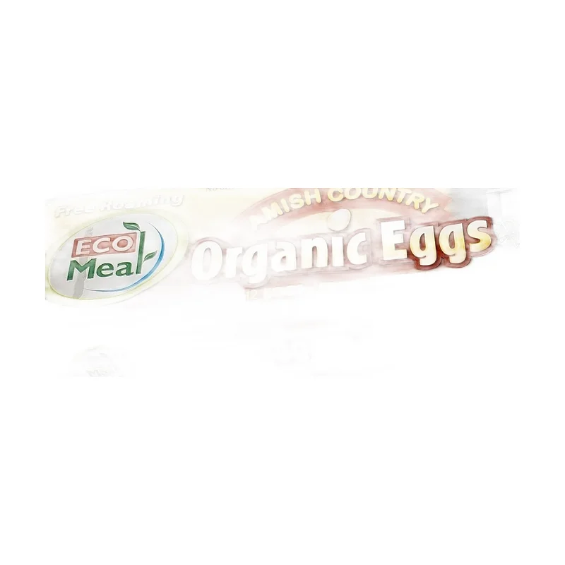 Organic eggs