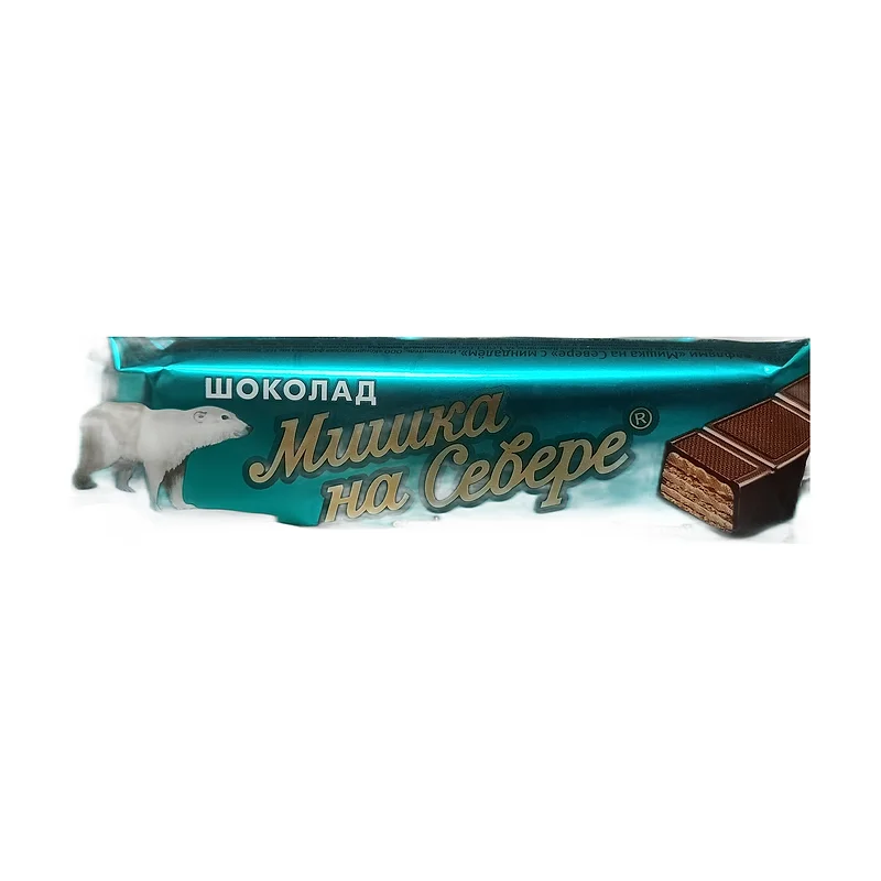 Mishka chocolate bar